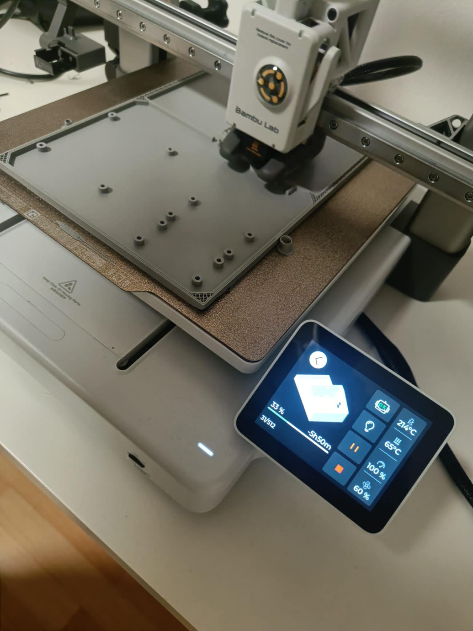 3D tlač — tlačiareň v prevádzke